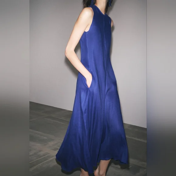 ZW COLLECTION LINEN BLEND DRESS SIZE XS - Picture 6 of 9